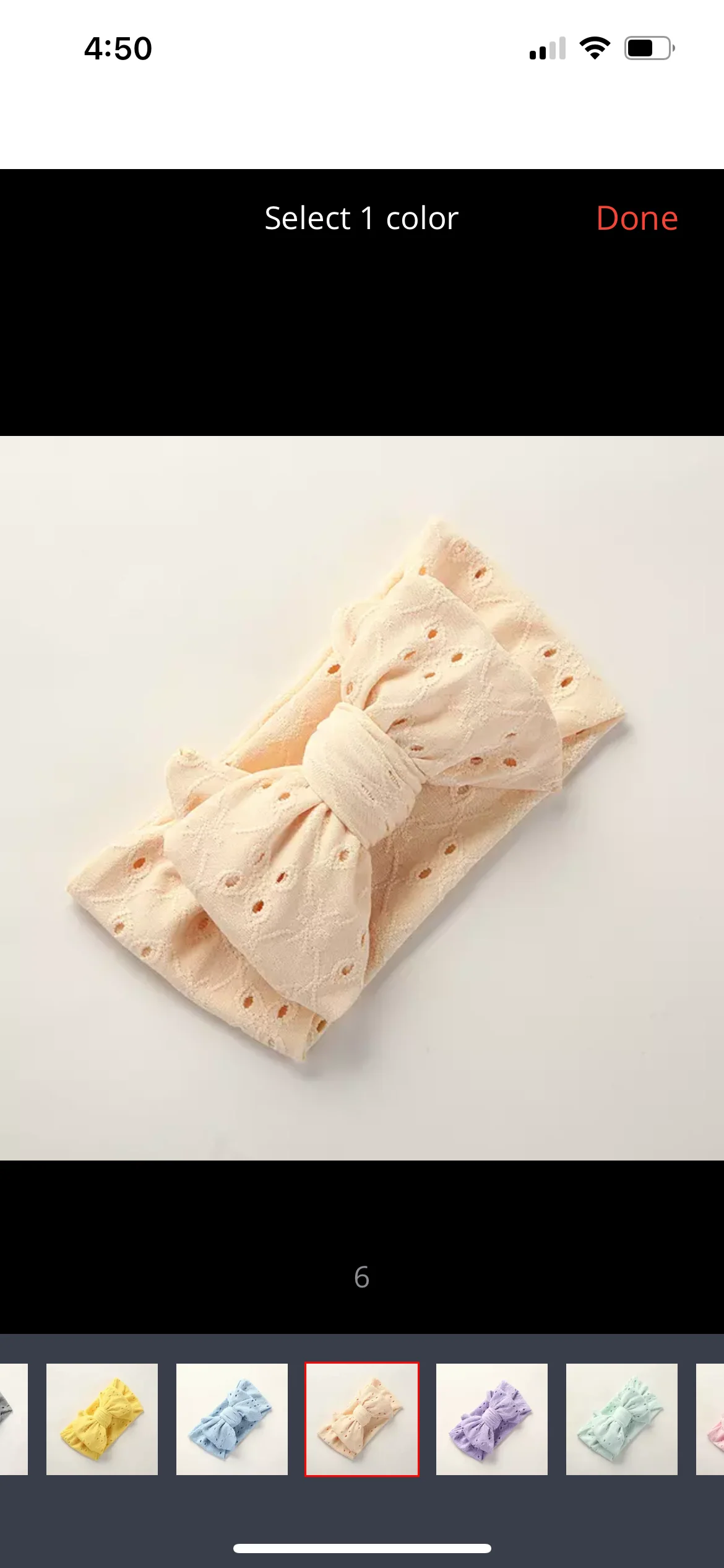 Baby Top Knot Double Bow Headband �?Sand