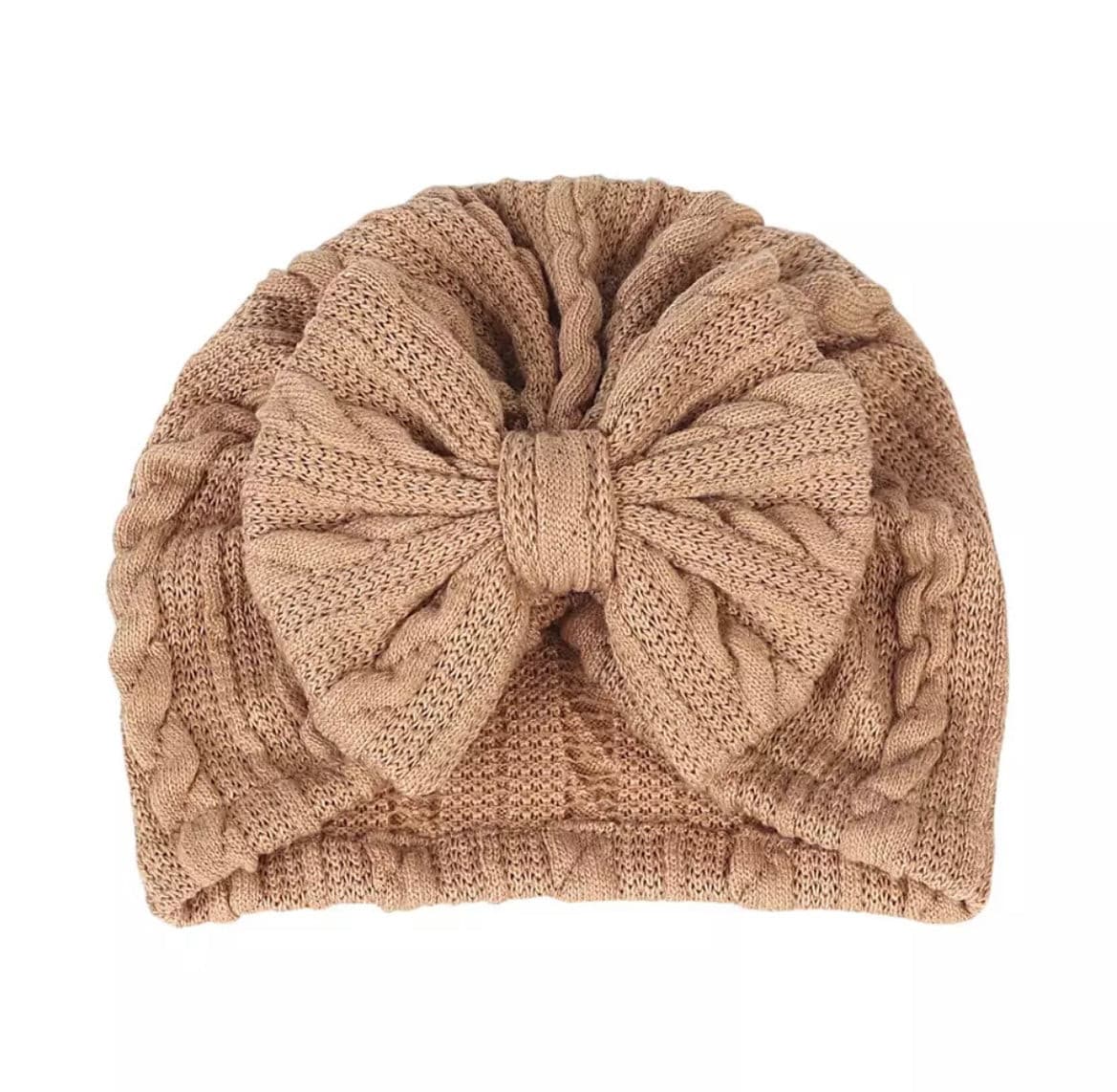 Waffle Stretchy Bow Knot Turban