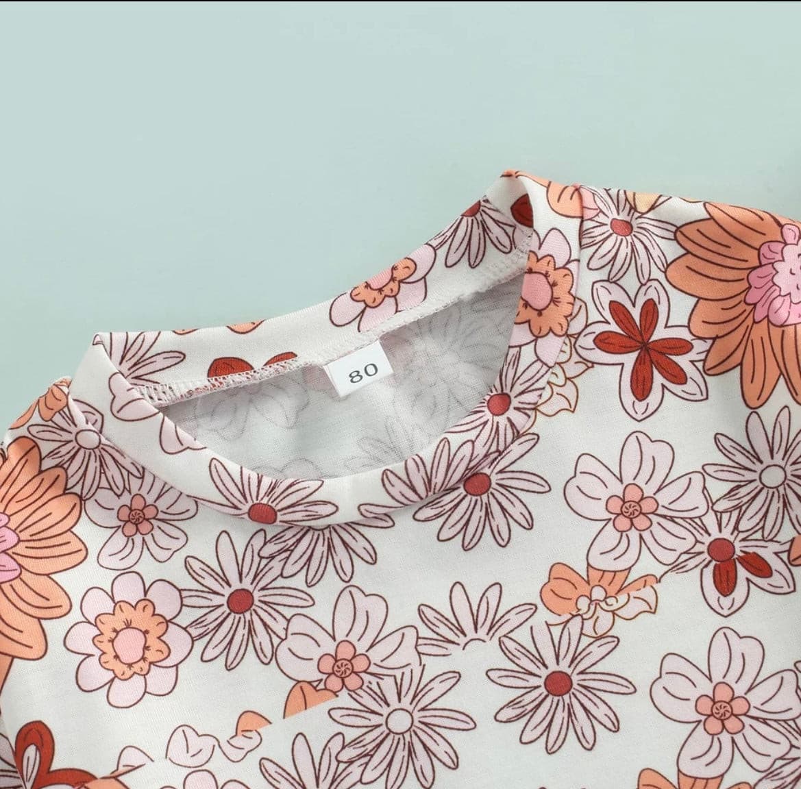 Nina - Floral Lounge Tee & Shorts Set