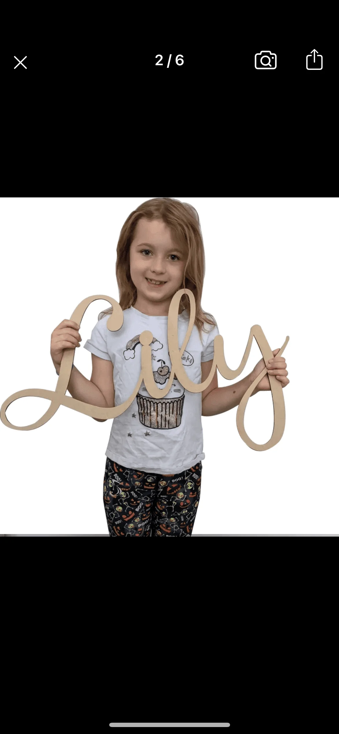 Wooden Name Sign - Personalised Nursery Decor