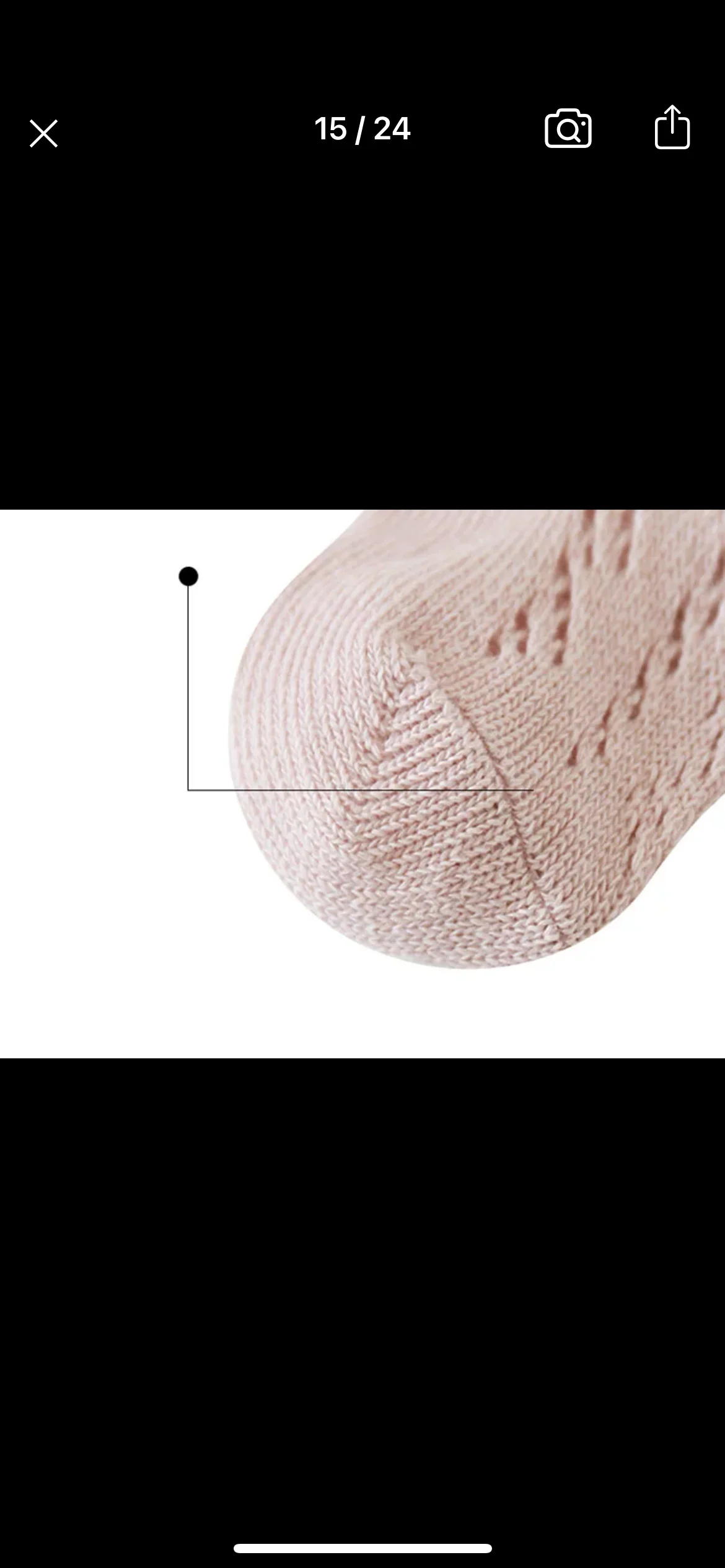 Baby Crochet Socks - Spanish Style Girls Socks - Dusty Pink