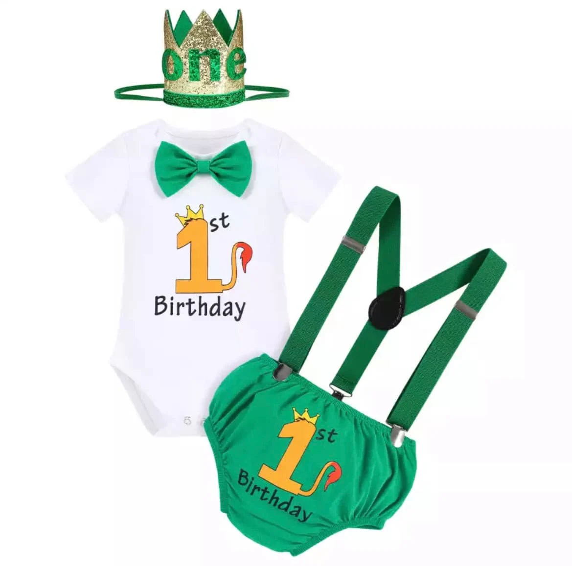 Boys First Birthday Costume - Lion Tale