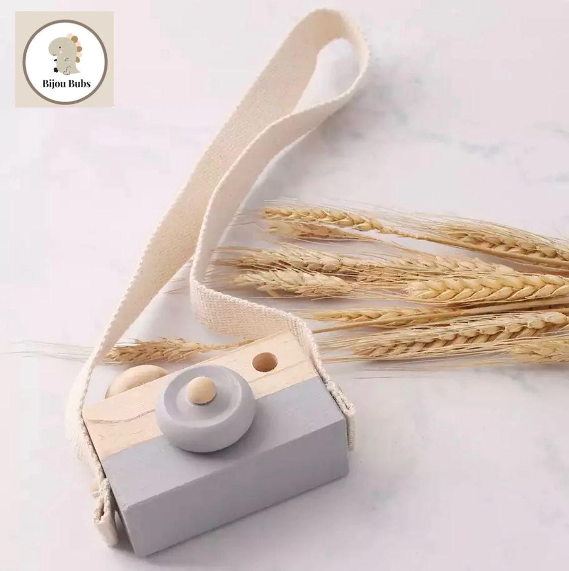 Wood Baby Toy Camera - Baby Camera Toy- Wood Play Camera Toys , Wooden play toys,  Natural wooden Montessori toys,