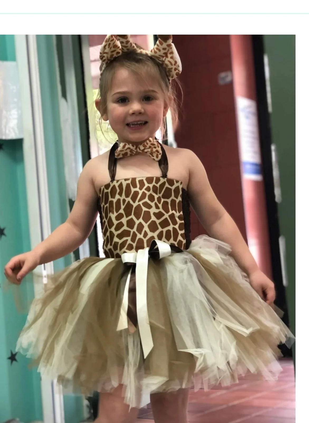 Safari Costume - Giraffe Tutu Set