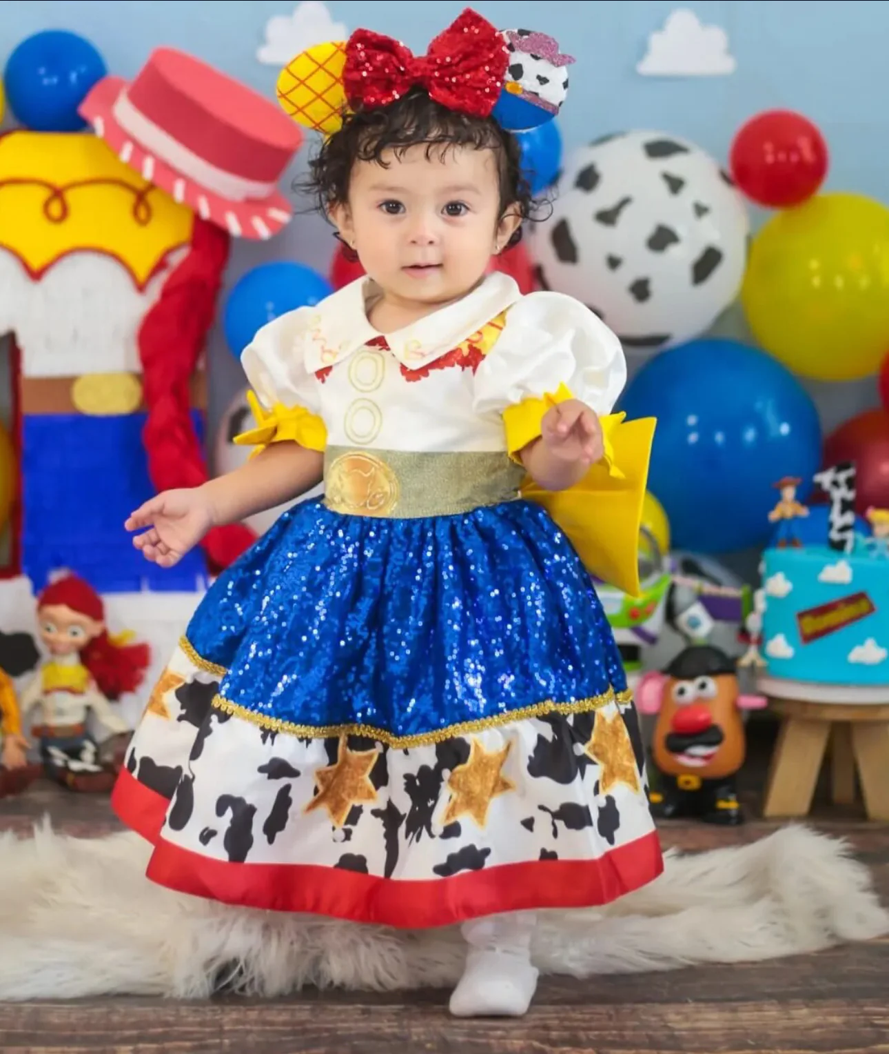 Toy Story Jessie Costume - Girls Jessie Tutu Dress