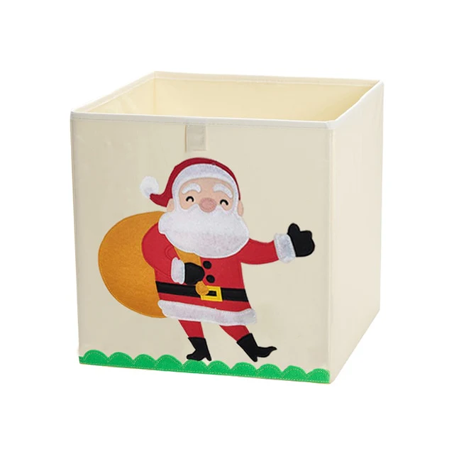 Liddy - Neutral Storage Toy Box for Kids - Folding Animal Toy Storage Cube