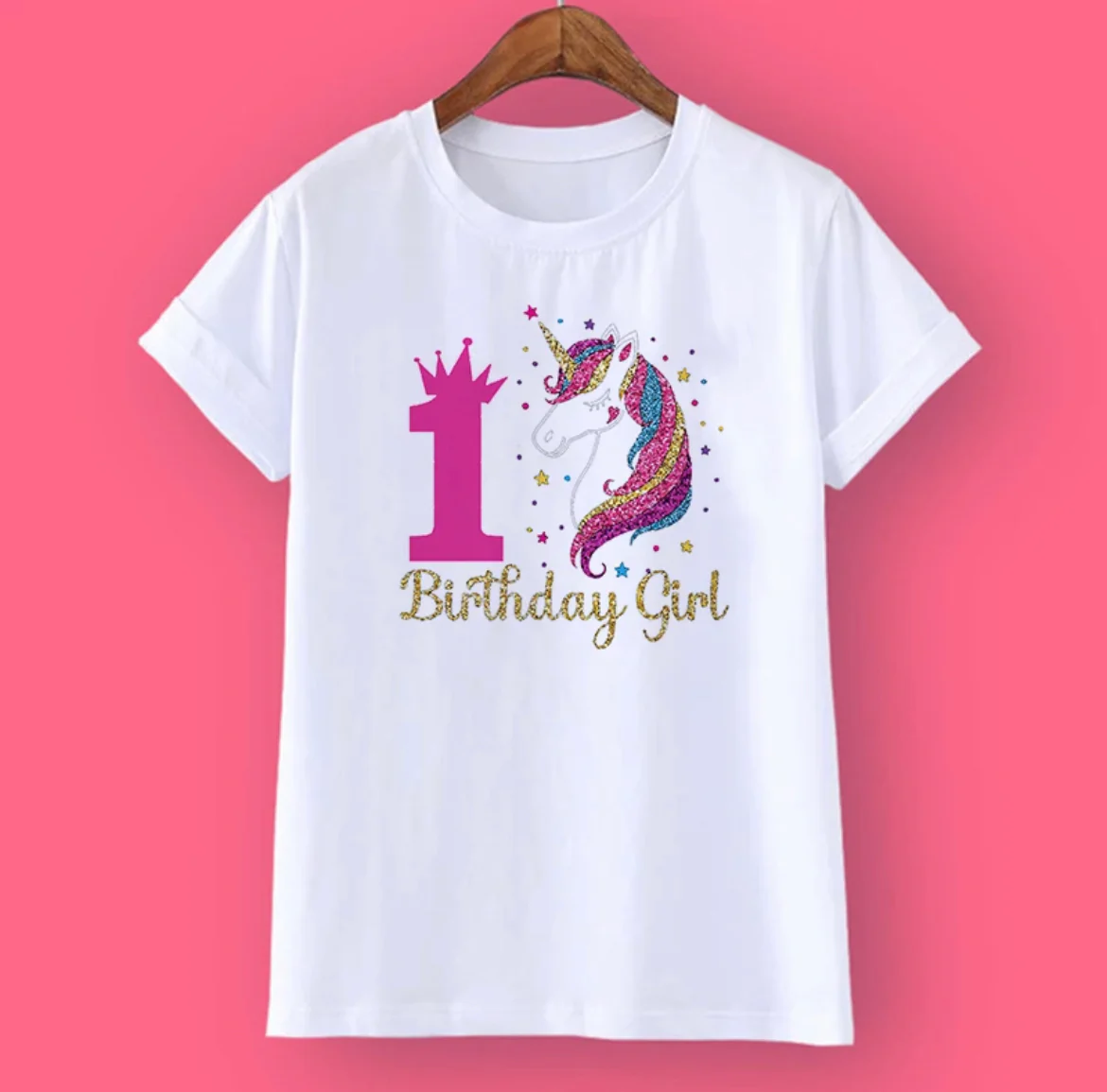 Unicorn Birthday Tee