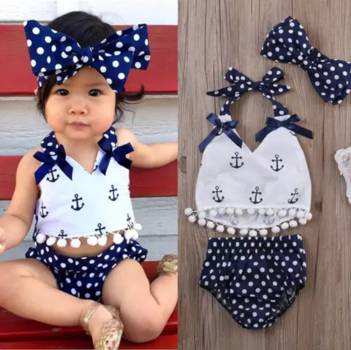 LITTLE SAILOR GIRL OUTFIT