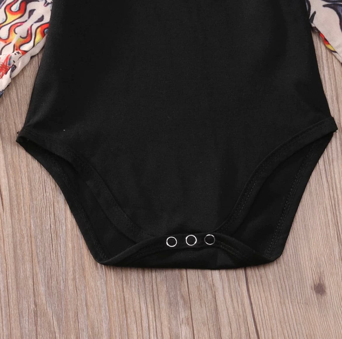 Baby Tattoo Onesie - Black