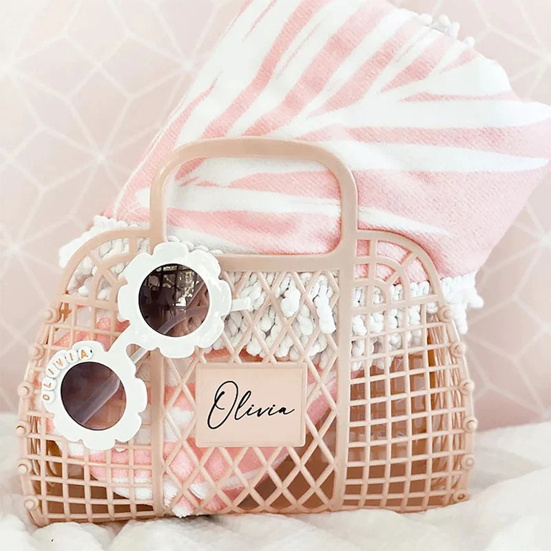 Personalised Bags - Kids Jelly Name Tote