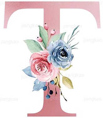 Personalised Pillow Cases Custom Initial Flower with Name Cushion Cover