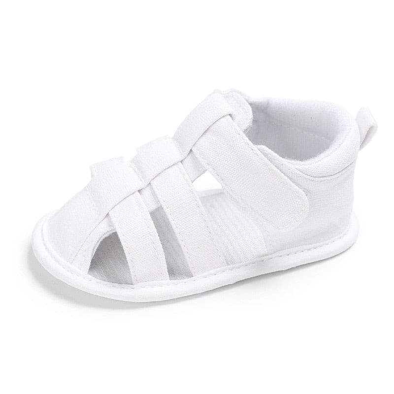 Boaz - Newborn Baby Leather Sandals First Walker