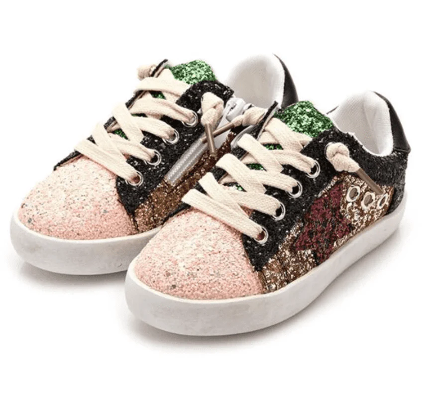 Glitter Star Sneakers
