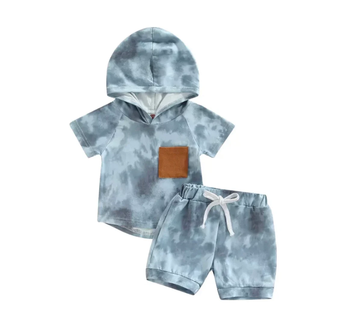 Byron Tie-Dye Set - Blue Wash