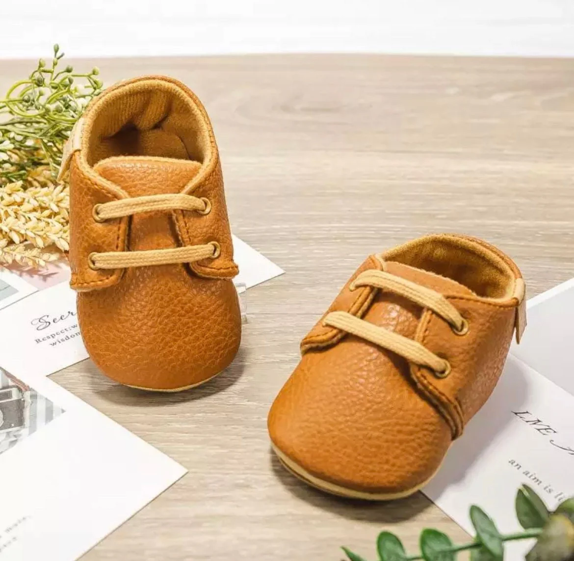 Quality Leather Baby Shoes, Breathable Upper, First Walker Baby Shoes , Anti-Slip, Baby Shower,  Unisex Baby Shoes,