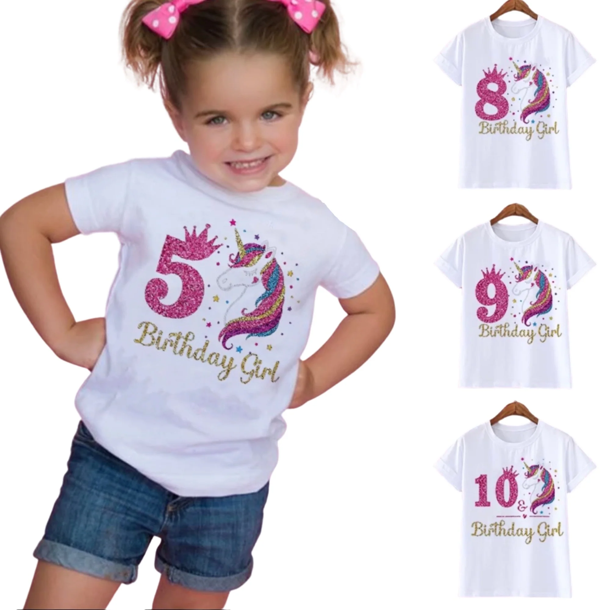 Unicorn Birthday Tee
