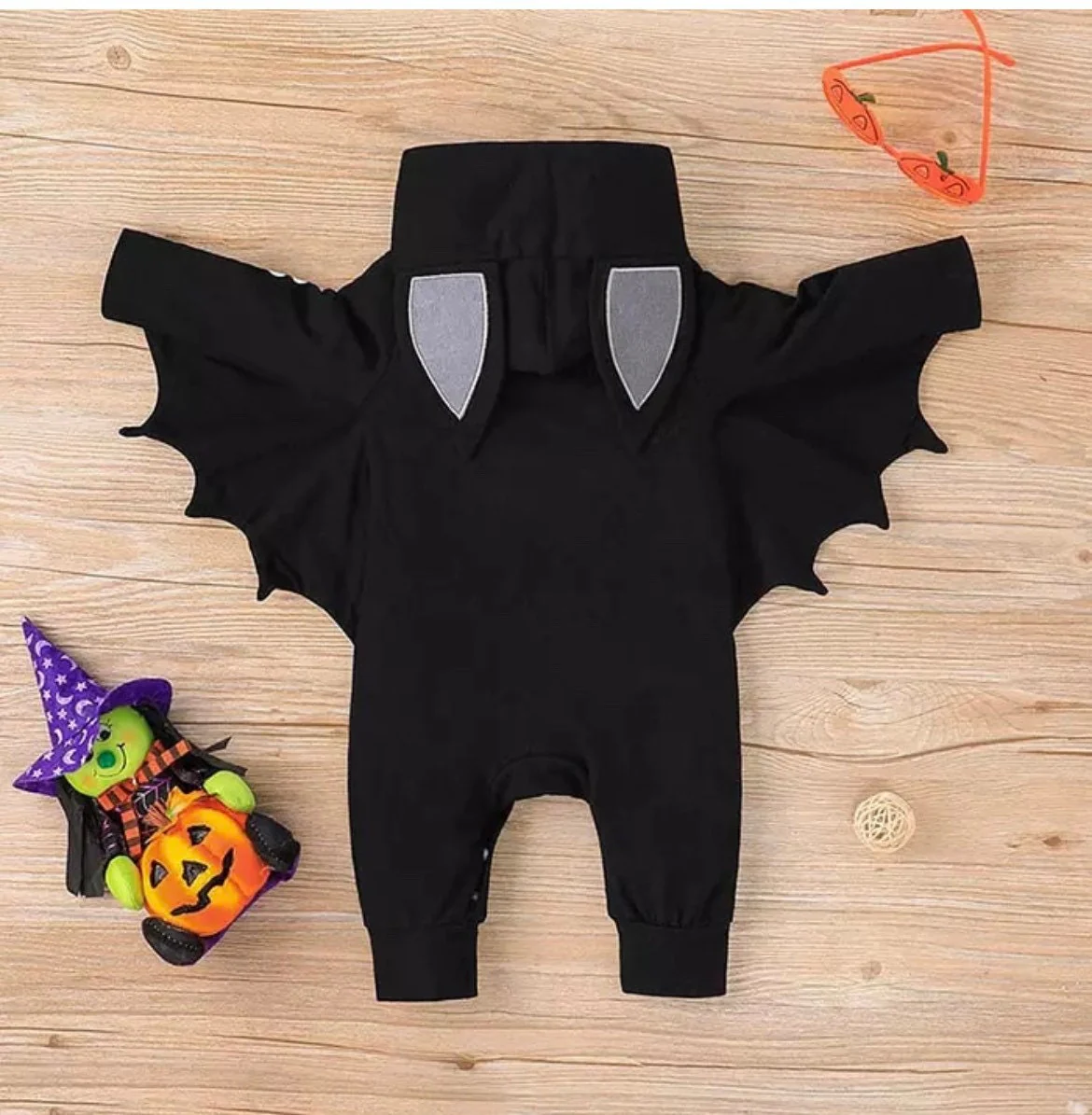 Bat Skeleton - Baby First Halloween Costume
