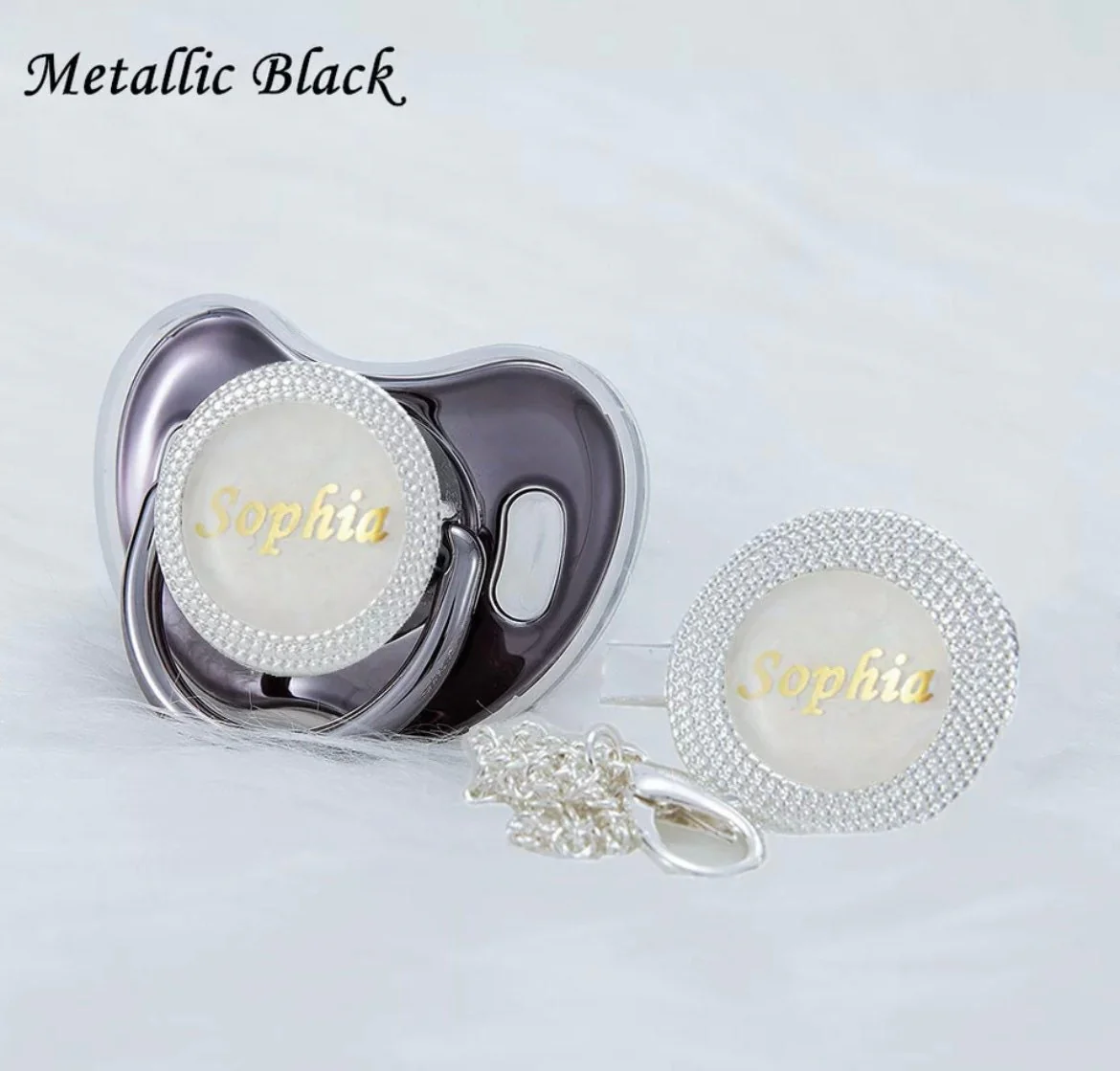 Baby Bling - Personalized Dummy , Personalized Pacifier