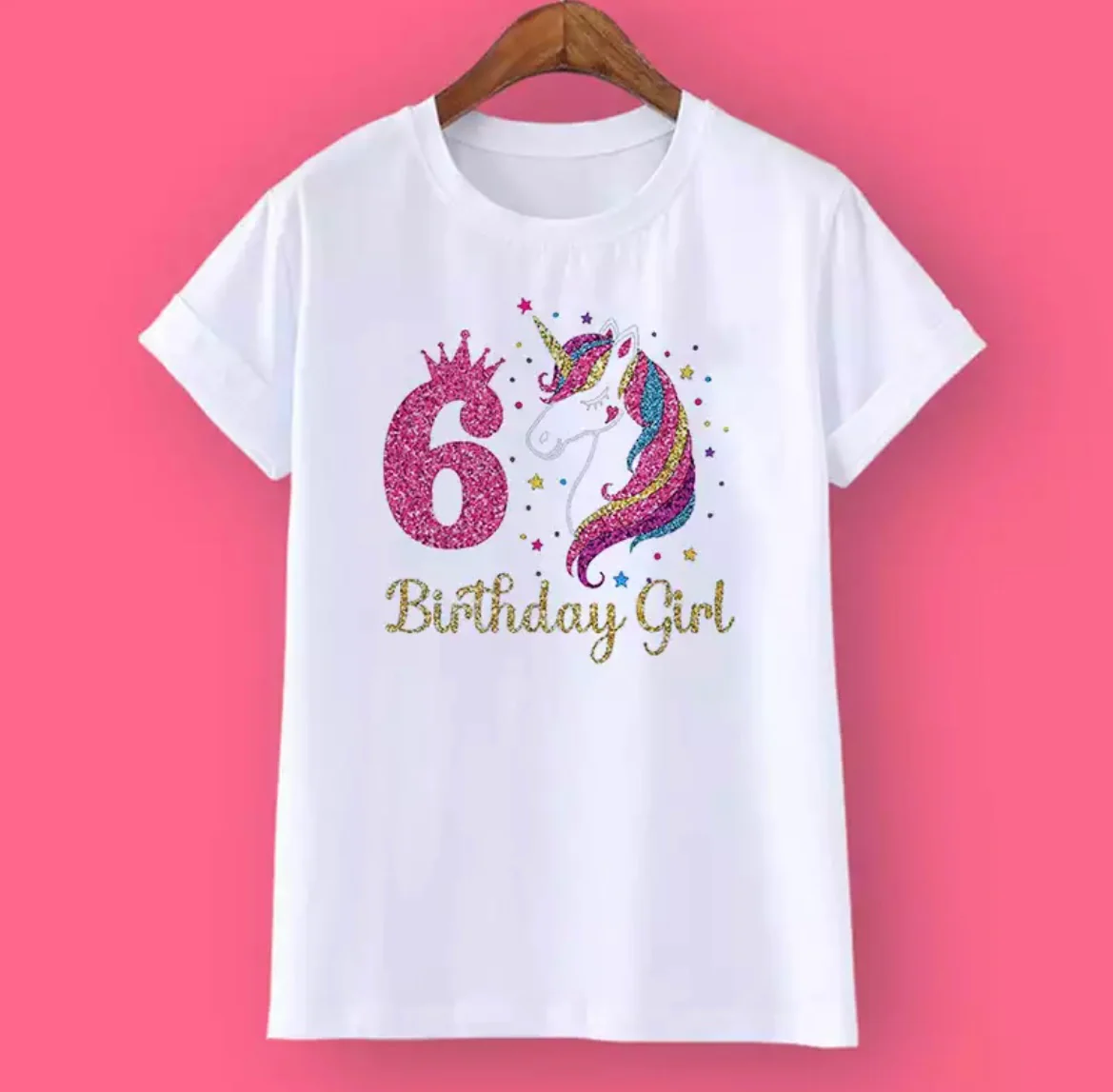 Unicorn Birthday Tee