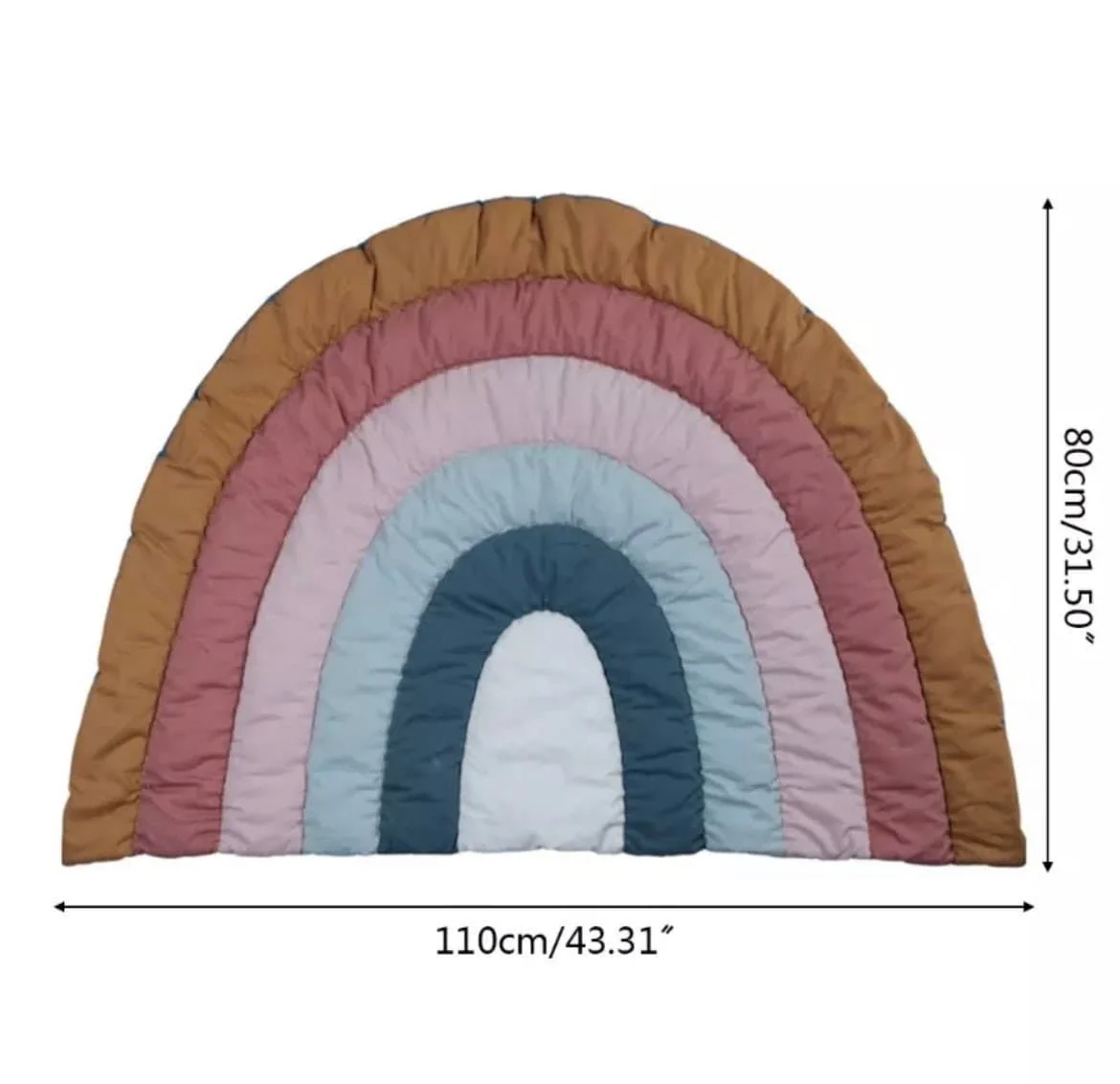 Kids Rainbow Nursery Rug