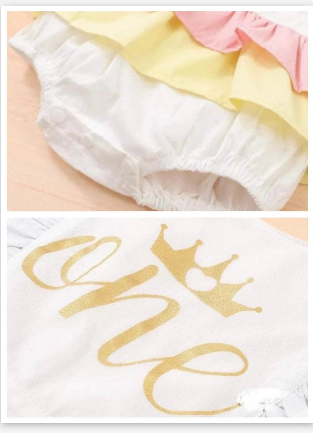 White baby girl romper for photo, Simple Smash cake outfit girl photoshoot, Cotton ruffle romper first birthday , rainbow first birthday