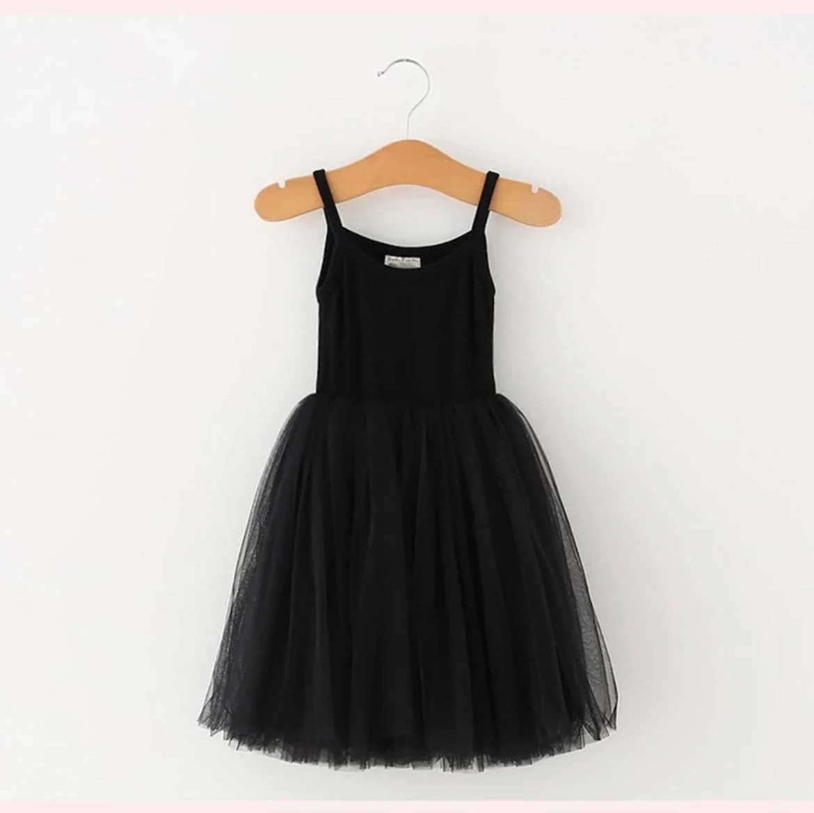 Mila- Black Singlet Dress with Tulle Tutu