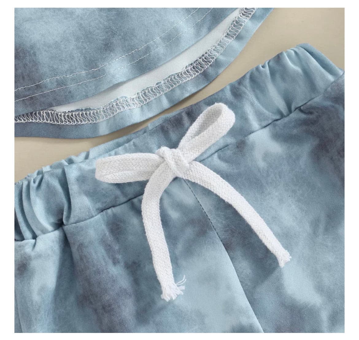 BYRON TIE-DYE SET - BLACK & GREY