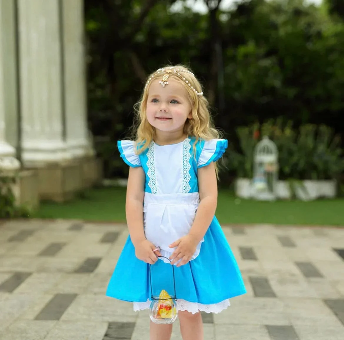 Alice in Wonderland First Birthday Party Outfit