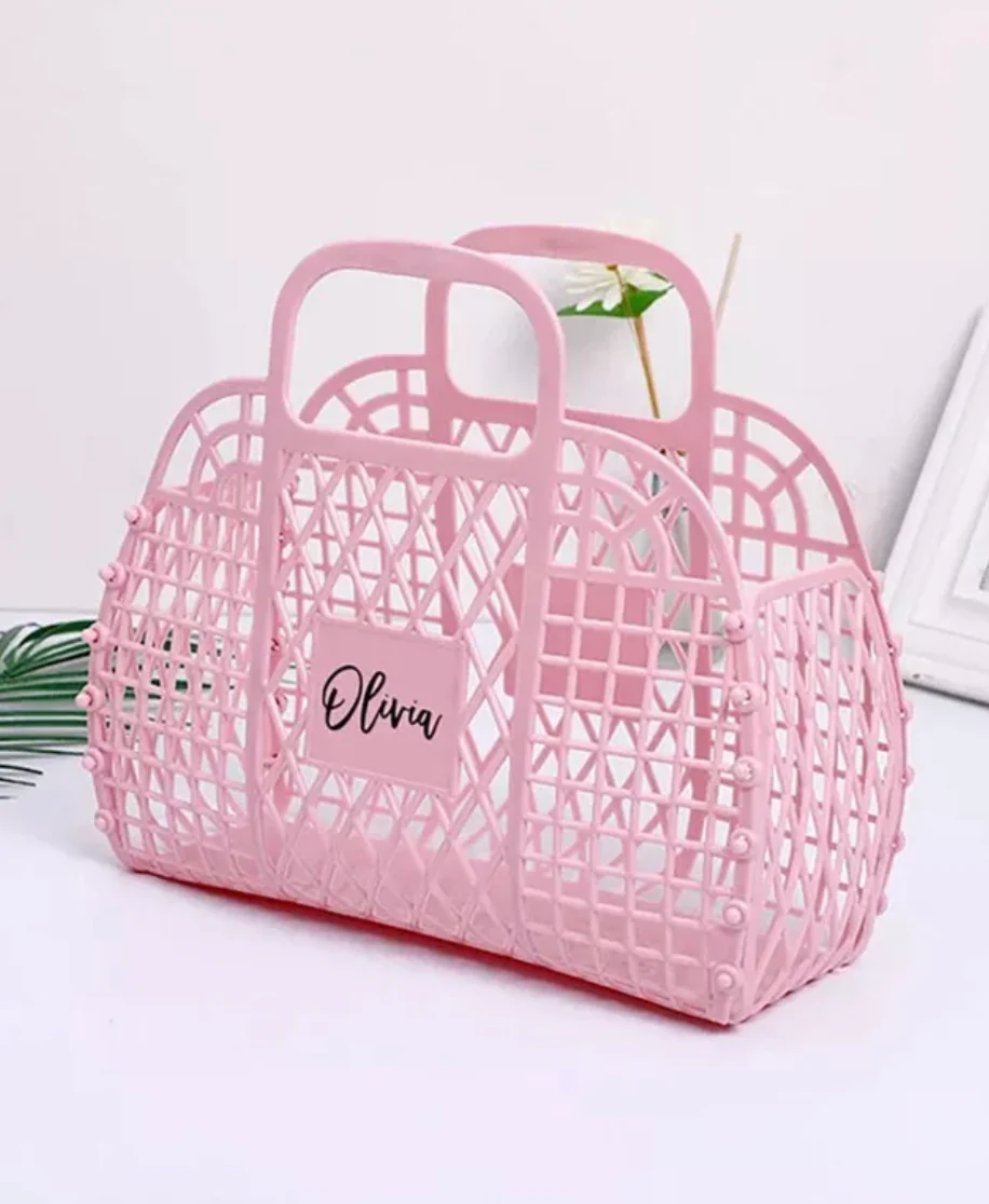 Personalised Bags - Kids Jelly Name Tote