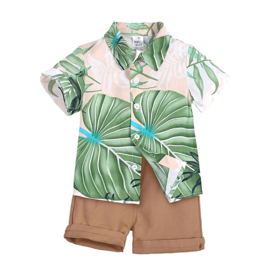 Boys Summer Set - Banana Palm
