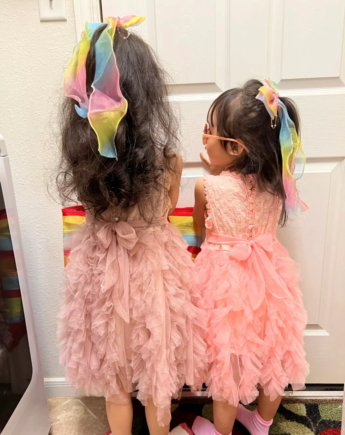 Lulubelle  Layered Tulle Party Dress - Dusty Pink