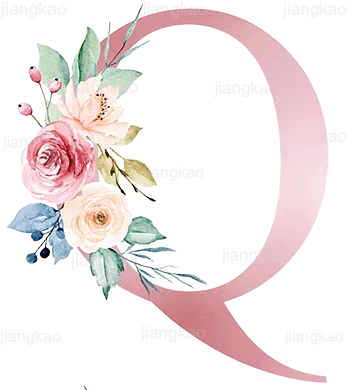 Personalised Pillow Cases Custom Initial Flower with Name Cushion Cover