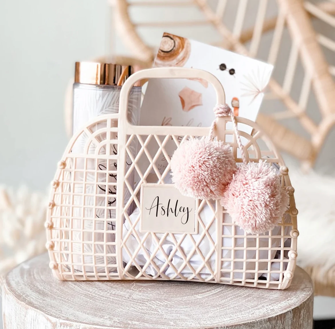 Personalised Bags - Kids Jelly Name Tote