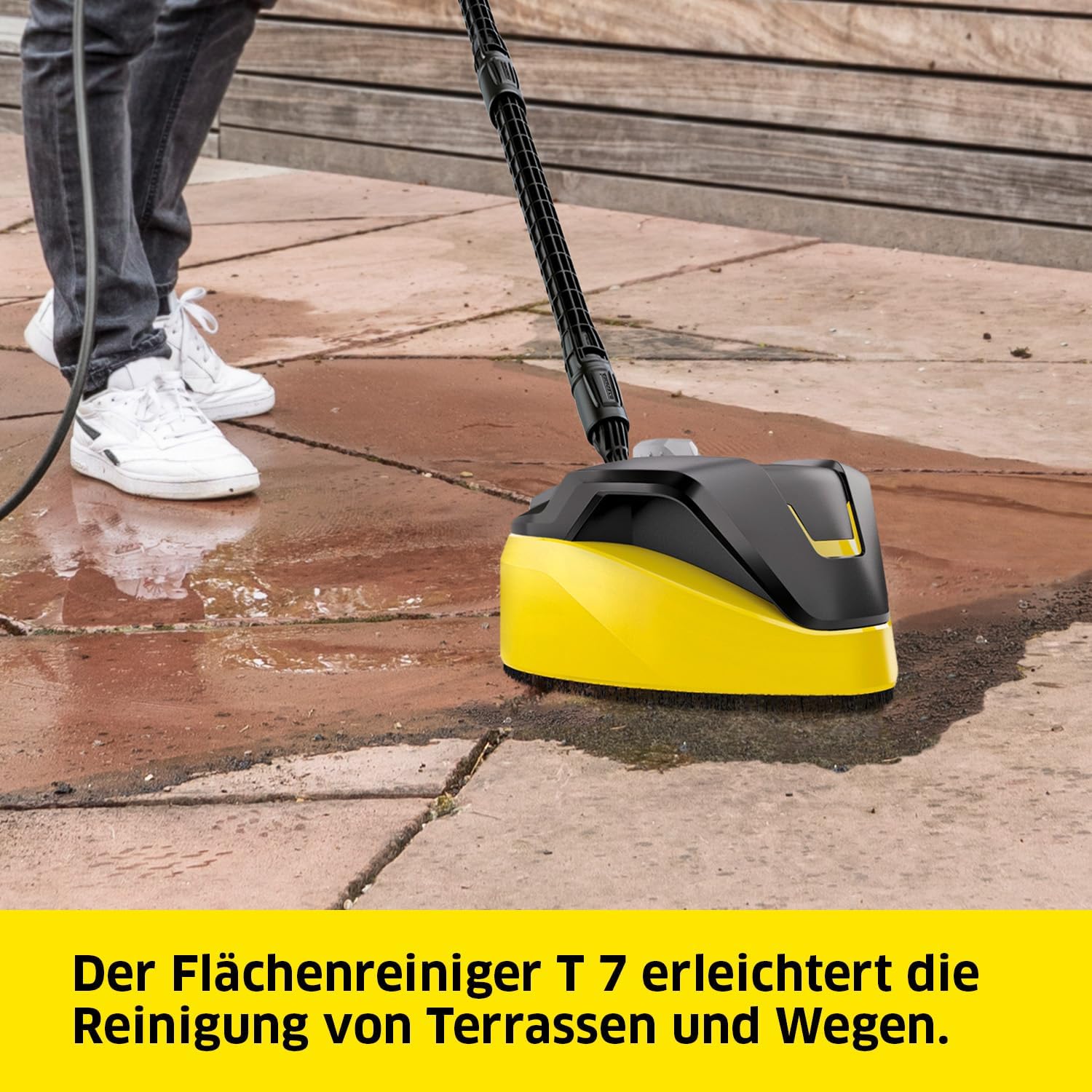 Kärcher Hochdruckreiniger K 7 Premium Power Home, Druck: 180 bar, Durchfluss: 600 l/h, Flächenleistung: 60 m²/h, Leistung: 3.000 W, Schlauchtrommel, mit Pistole, Dreckfräser, Strahlrohr