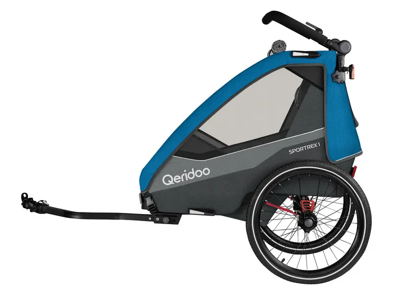Fahrradanhänger »Sportrex 1 Limited Edition«, Ocean Blue