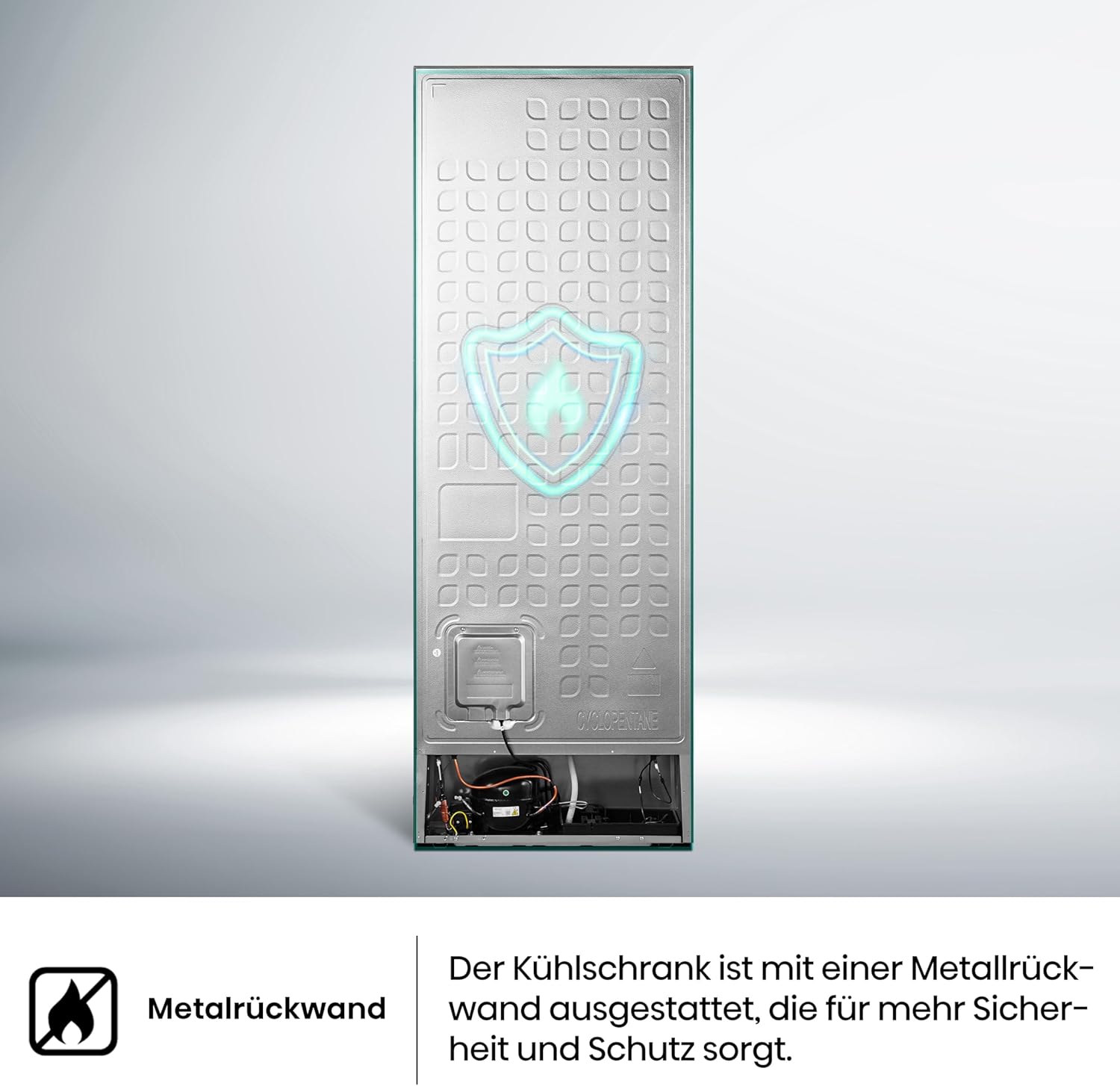 Hisense FV191N4AW2 Gefrierschrank/ TotalNoFrost/ SuperFreeze/ Türalarm/ Multiflow 360°/ BigBox/ 143,4 cm/ Gefrierteil 147 l/ 41 dB/ 205 kWh/Wei