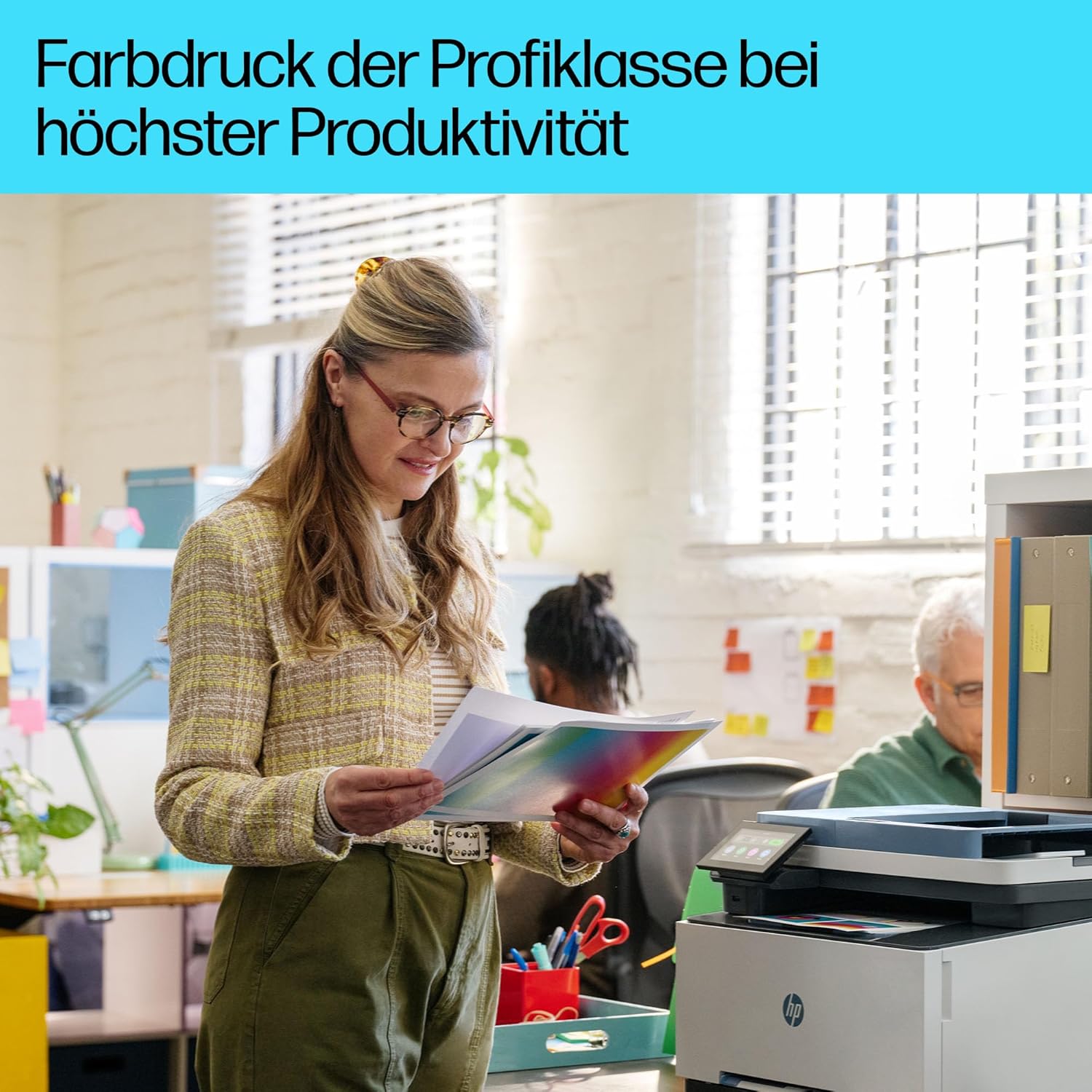 HP Color LaserJet Pro MFP 3302fdwg Multifunktions-Farblaserdrucker, Fax, Automatischer beidseitiger Druck, Touchscreen, Wi-Fi, Ethernet, USB, HP Wolf Pro Security