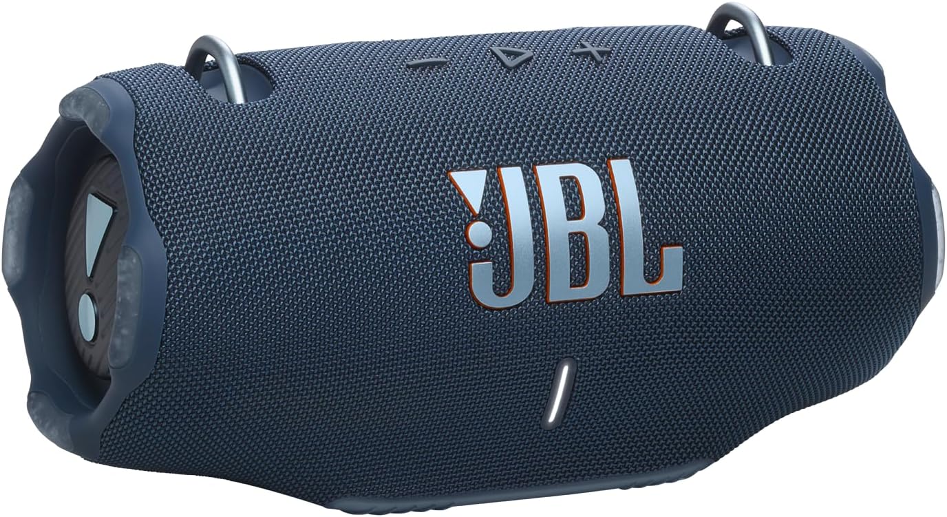 JBL Xtreme 4 Musikbox in Camouflage – Tragbare Bluetooth-Lautsprecher-Box mit tiefem Bass, KI-Sound-Boost und integrierter Powerbank – Wasserfest und staubfest – 24 Laufzeit