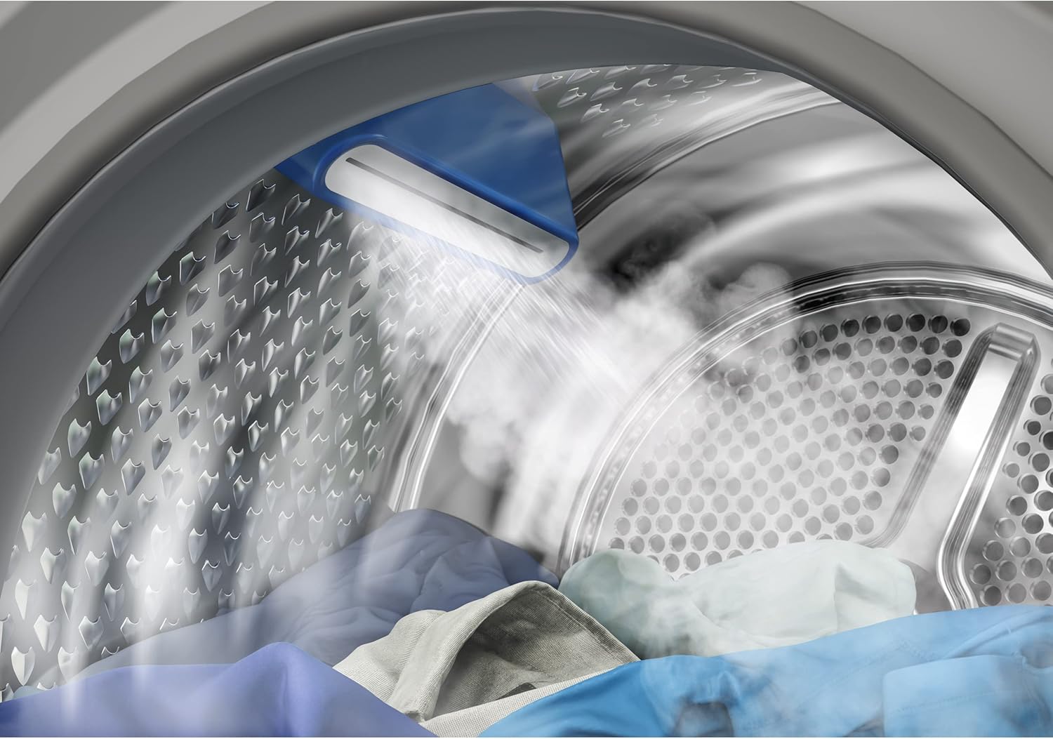 Beko WMC91464ST1 b300 Waschvollautomat, Waschmaschine, 9 kg, Bluetooth, ProSmart Inverter Motor, Dampffunktion, Pet Hair Removal, Watersafe+, Weiß