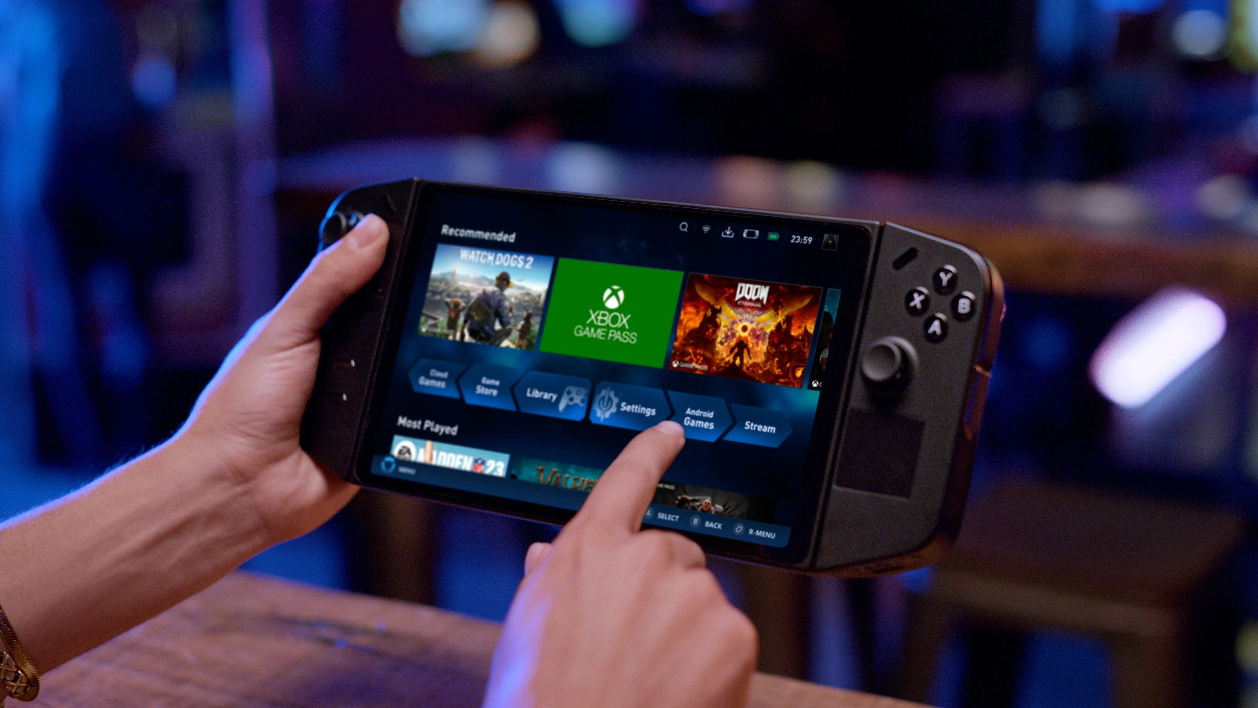 Lenovo – Legion Go 8.8′′ 144Hz WQXGA Gaming Handheld – AMD Ryzen Z1 Extreme – 16GB with 512 GB SSD – Shadow Black