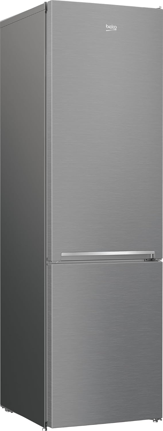Beko RCNE366E70ZXBRN bPRO700 freistehende Kühl-/Gefrierkombination, großer Kühlschrank, 323 l Gesamtrauminhalt, HarvestFresh, NoFrost, leise, SmoothFit, 0°C-Zone, Dark Inox