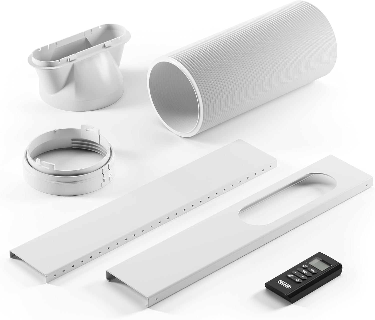 De'Longhi Pinguino PAC EL112 CST WiFi, Mobile Klimaanlage mit MyEcoRealFeel-Technologie für Räume bis zu 110 m³,11.000 BTU/h, 2,9 kW, 63 dB, Entfeuchtungsfunktion, A+, App- und Sprachsteuerung, Weiß