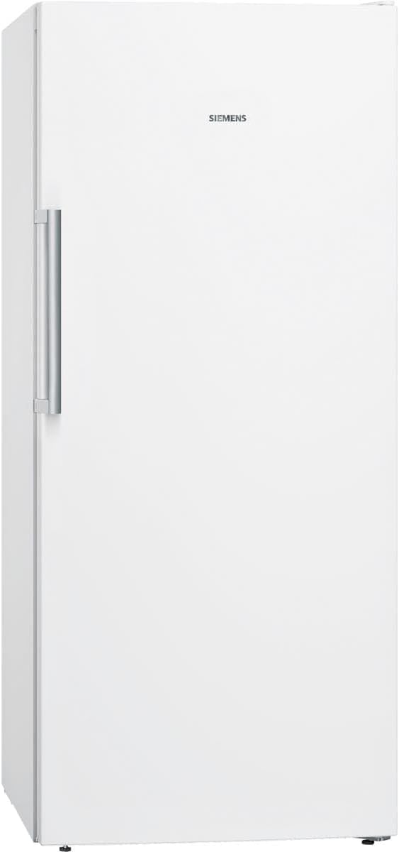 Siemens GS54NAWCV iQ500 Gefrierschrank, 176 x 70 cm, 327 L, noFrost nie wieder abtauen, bigBox Platz für großes Gefriergut, varioZone flexible Glas-und Schubladen, Weiß