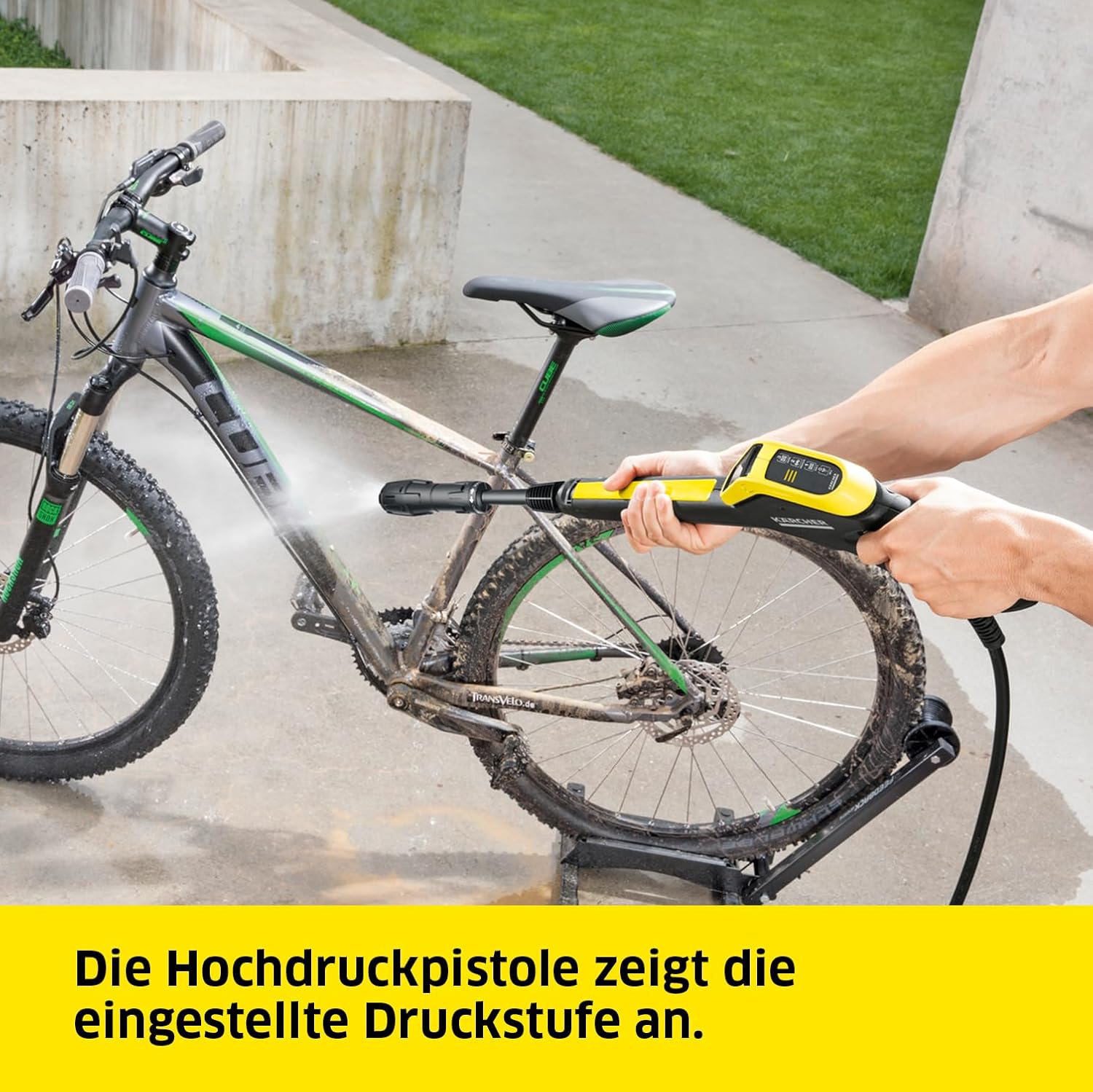 Kärcher Hochdruckreiniger K 5 Power Control, Druck: max. 145 bar, Fördermenge: 500 l/h, Flächenleistung: 40 m²/h, Wasserfilter, Gewicht: 13 kg, Hochdruckschlauch und -pistole, Dreckfräser, Strahlrohr