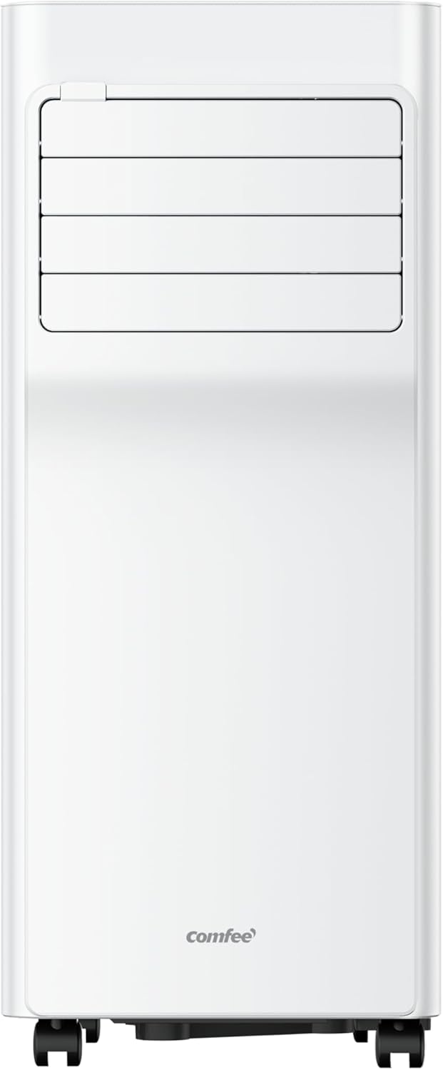Comfee Mobiles Klimagerät Breezy Cool Pro 2.6,9000 BTU 2,6kW, Kühlen&Ventilieren&Entfeuchten,APP-Steuerung,Raumgröße bis 88m³(33㎡),Mobile Klimaanlage mit Abluftschlauch