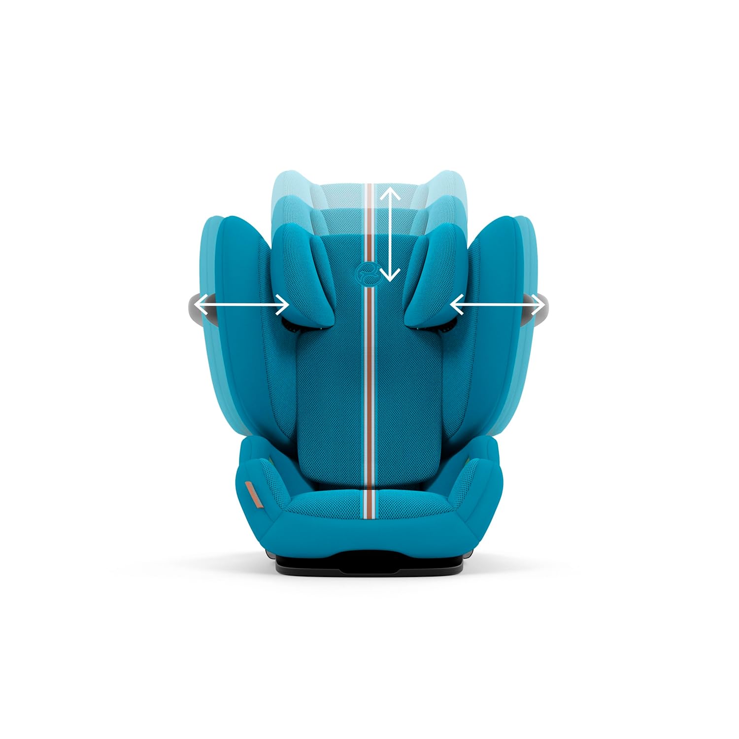 CYBEX Gold Kinder-Autositz Solution G i-Fix, Für Autos mit und ohne ISOFIX, Ab ca. 3 bis 12 Jahre (100 - 150 cm), Ab ca. 15 bis 50 kg, Lava Grey