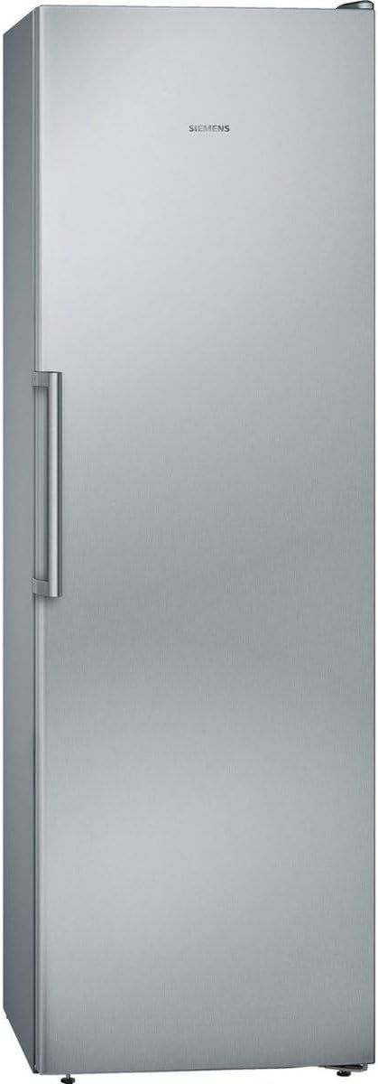 Siemens GS54NAWCV iQ500 Gefrierschrank, 176 x 70 cm, 327 L, noFrost nie wieder abtauen, bigBox Platz für großes Gefriergut, varioZone flexible Glas-und Schubladen, Weiß