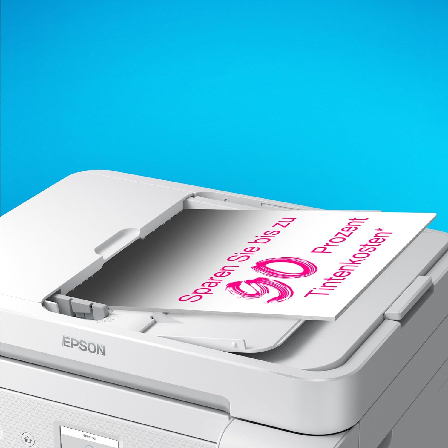 Epson EcoTank ET-4800 A4-Multifunktions-Wi-Fi-Tintentankdrucker, mit einem im Lieferumfang enthaltenen Vorrat an Tinten bis zu 3 Jahren