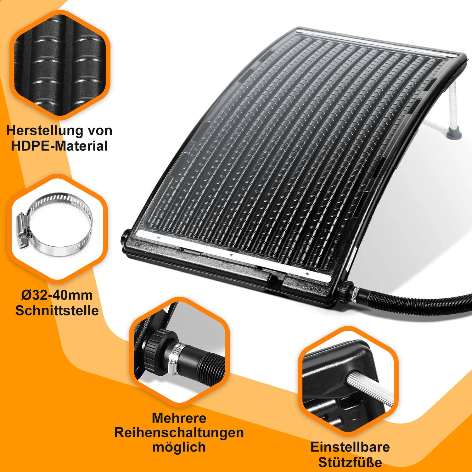 Sonnewelt Solar Poolheizung Sonnenkollektor