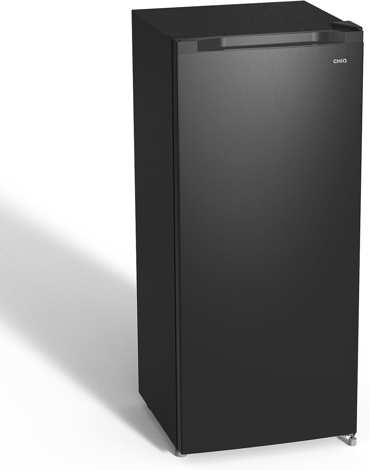 CHIQ Gefrierschrank FSD160D4E | Wechselbarer Türanschlag | Sehr Leise 41 DB (145L Manuelle Abtauung)| 12 Jahre Garantie auf den Kompressor*| 126 x 54 x 55 cm (HxBxT)